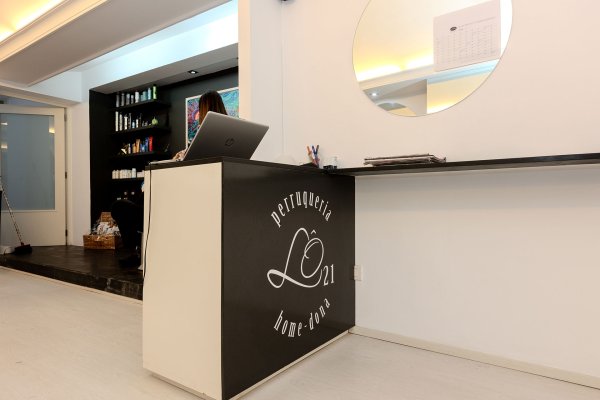Recepción de la peluquería